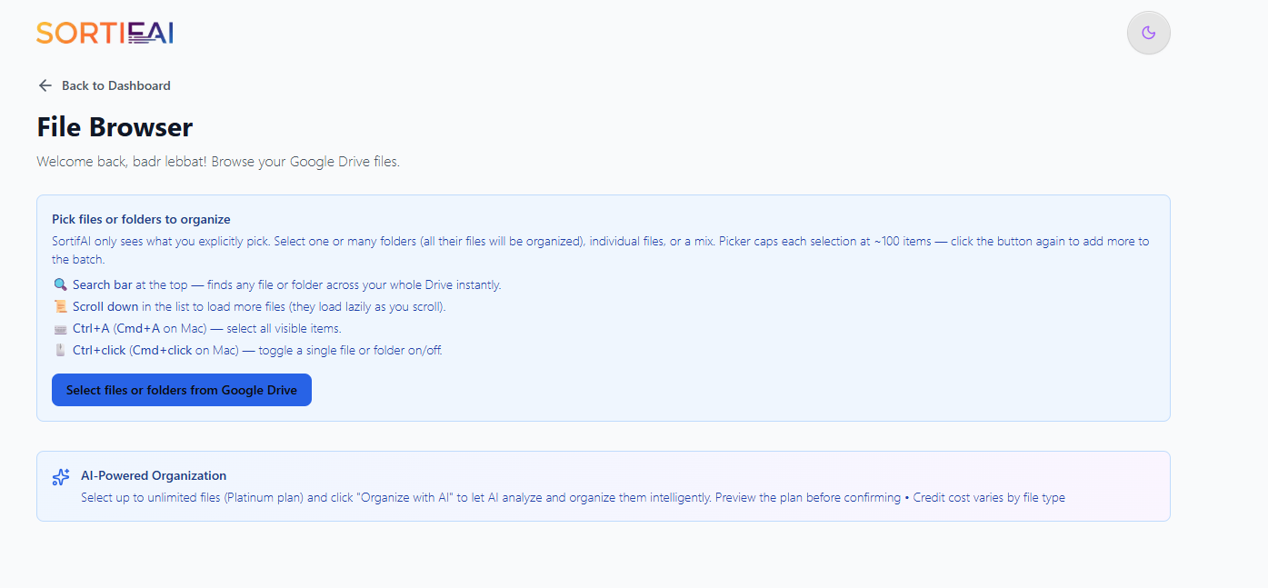 File Browser